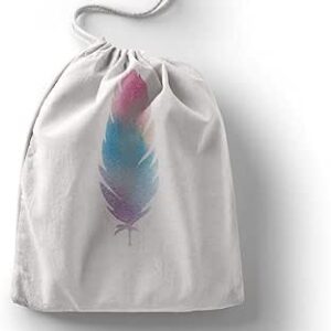 بوناميزون شنطة منتجات قطنية مطبوعة مع رباط، شنطة بقالة قابلة لاعادة الاستخدام، اكياس صديقة للبيئة وقابلة للتحلل البيولوجي، شنطة سفر، شنط تسوق، صديقة للبيئة، قابلة للطي، المقاس: 12×15 سم