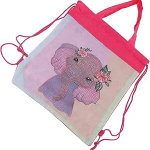 حقيبة حمل ، حقيبة ظهر كبيرة السعة حقيبة يد أدوات تخزين المنزل مع رباط ثقب القلم نقطة ثقب لوحة الغراء لأعياد الميلاد للأصدقاء الأسرة أدوات الهدايا (اللون: Aa802 ، الحجم: 32 × 10 × 3 سم)