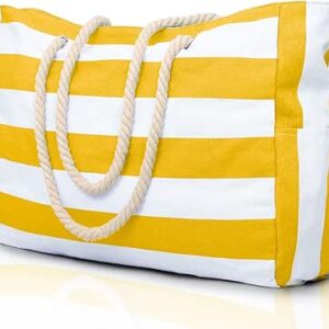 شنطة توت بسعة كبيرة للشاطئ مقاومة للماء ومقاومة للماء والرمل مع سحاب إغلاق متعددة الاستخدام للنساء من بيكوكان