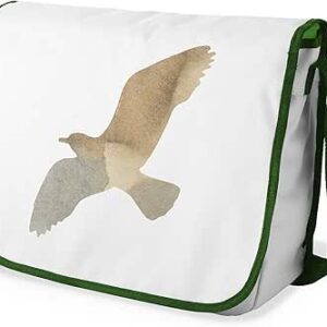 بوناميزون شنطة ماسنجر مدرسية مطبوعة رقميا مع حزام كاكي للطلاب، شنطة كروس وشنطة ساعي، شنطة كتف للمدرسة، العودة الى المدرسة، المقاس: 29 × 36 سم، ألوان متعددة