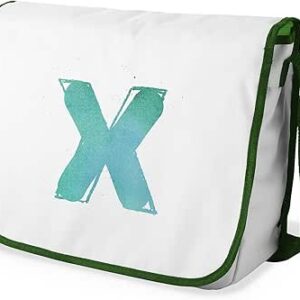 شنطة ماسنجر مدرسية مطبوعة رقميا مع احزمة كاكي للبنات والاولاد من لو جاردين دو لين، شنطة ماسنجر للطلاب، شنط كتف مقاس 29 × 36 سم