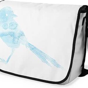 شنطة ماسنجر مدرسية مطبوعة رقمية بحزام اسود للبنات والاولاد من لو جاردين دو لين، شنطة ماسنجر للطلاب، شنط كتف مقاس 29 × 36 سم