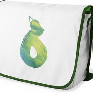 بونامايسون حقيبة مدرسية رسول مطبوعة رقميًا مع حزام كاكي للطلاب ، حقيبة كروس بودي ، حقيبة ساعي ، حقيبة كتف للمدرسة، العودة إلى المدرسة، الحجم: 29 × 36 سم، ألوان متعددة