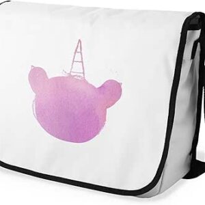 بوناميزون شنطة ماسنجر مدرسية مطبوعة رقميا مع حزام اسود للطلاب، شنطة كروس وشنطة ساعي، شنطة كتف للمدرسة، العودة الى المدرسة، المقاس: 29 × 36 سم