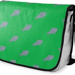 بوناميزون شنطة ماسنجر مدرسية مطبوعة رقميا للطلاب، شنطة كروس بودي وشنطة ساعي، شنطة كتف للمدرسة، العودة الى المدرسة، المقاس: 29 × 36 سم