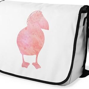 شنطة ماسنجر مدرسية مطبوعة رقمية بحزام اسود للبنات والاولاد من لو جاردين دو لين، شنطة ماسنجر للطلاب، شنط كتف مقاس 29 × 36 سم