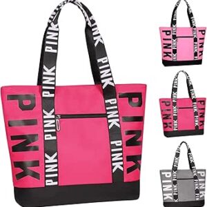 شنطة توت كبيرة للسفر للنساء والفتيات من بوميستري، شنطة شاطئ كبيرة مقاومة للماء للاستخدام اليومي