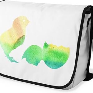 بوناميزون شنطة ماسنجر مدرسية مطبوعة رقميا مع حزام اسود للطلاب، شنطة كروس وشنطة ساعي، شنطة كتف للمدرسة، العودة الى المدرسة، المقاس: 29 × 36 سم