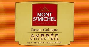 صابون كولونيا سادة من مونت سانت ميشيل - كهرمان اصلي - 125 جرام، للجنسين