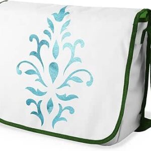 بونامايسون حقيبة مدرسية رسول مطبوعة رقميًا مع حزام كاكي للطلاب ، حقيبة كروس بودي ، حقيبة ساعي ، حقيبة كتف للمدرسة، العودة إلى المدرسة، الحجم: 29 × 36 سم، ألوان متعددة