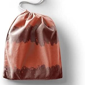 بوناميزون شنطة منتجات قطنية مطبوعة مع رباط، شنطة بقالة قابلة لاعادة الاستخدام، اكياس صديقة للبيئة وقابلة للتحلل البيولوجي، شنطة سفر، شنط تسوق، صديقة للبيئة، قابلة للطي، المقاس: 12×15 سم، قماش