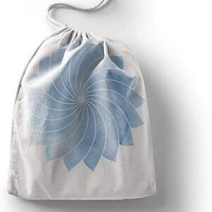 بوناميزون شنطة منتجات قطنية مطبوعة مع رباط، شنطة بقالة قابلة لاعادة الاستخدام، اكياس صديقة للبيئة وقابلة للتحلل البيولوجي، شنطة سفر، شنط تسوق، صديقة للبيئة، قابلة للطي، المقاس: 12×15 سم، قماش