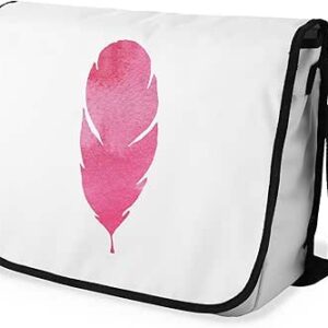 شنطة ماسنجر مدرسية مطبوعة رقمية بحزام اسود للبنات والاولاد من لو جاردين دو لين، شنطة ماسنجر للطلاب، شنط كتف مقاس 29 × 36 سم