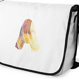 شنطة ماسنجر مدرسية مطبوعة رقمية بحزام اسود للبنات والاولاد من لو جاردين دو لين، شنطة ماسنجر للطلاب، شنط كتف مقاس 29 × 36 سم