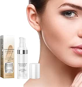 كريم اساس سائل لتغيير اللون من هونبولو 30 مل مرطب درجة الحرارة مع عامل حماية الشمس 15 مقاوم للماء والعرق تغطية مرطبة للاستخدام طوال اليوم دون تلطيخ او بهتان