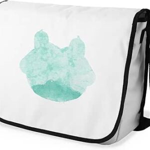 شنطة ماسنجر مدرسية مطبوعة رقمية بحزام اسود للبنات والاولاد من لو جاردين دو لين، شنطة ماسنجر للطلاب، شنط كتف مقاس 29 × 36 سم