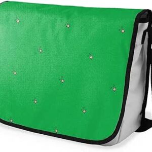 بوناميزون شنطة ماسنجر مدرسية مطبوعة رقميا للطلاب، شنطة كروس بودي وشنطة ساعي، شنطة كتف للمدرسة، العودة الى المدرسة، المقاس: 29 × 36 سم، ألوان متعددة