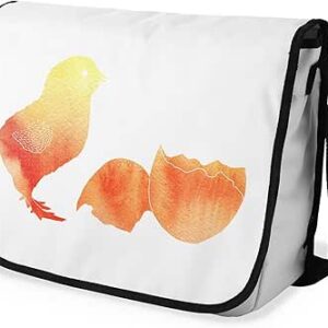 بوناميزون شنطة ماسنجر مدرسية مطبوعة رقميا مع حزام اسود للطلاب، شنطة كروس وشنطة ساعي، شنطة كتف للمدرسة، العودة الى المدرسة، المقاس: 29 × 36 سم