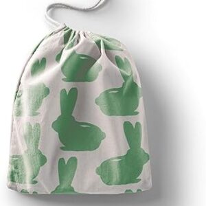 بوناميزون شنطة منتجات قطنية مطبوعة مع رباط، شنطة بقالة قابلة لاعادة الاستخدام، اكياس صديقة للبيئة وقابلة للتحلل البيولوجي، شنطة سفر، شنط تسوق، صديقة للبيئة، قابلة للطي، المقاس: 12×15 سم، قماش