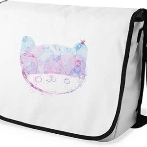 شنطة ماسنجر مدرسية مطبوعة رقمية بحزام اسود للبنات والاولاد من لو جاردين دو لين، شنطة ماسنجر للطلاب، شنط كتف مقاس 29 × 36 سم