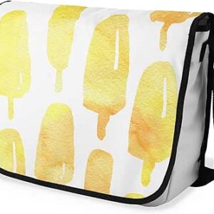 بوناميزون شنطة ماسنجر مدرسية مطبوعة رقميا مع حزام اسود للطلاب، شنطة كروس وشنطة ساعي، شنطة كتف للمدرسة، العودة الى المدرسة، المقاس: 29 × 36 سم