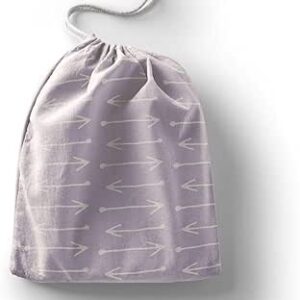 بوناميزون شنطة منتجات قطنية مطبوعة مع رباط، شنطة بقالة قابلة لاعادة الاستخدام، اكياس صديقة للبيئة وقابلة للتحلل البيولوجي، شنطة سفر، شنط تسوق، صديقة للبيئة، قابلة للطي، المقاس: 12×15 سم