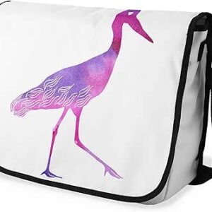 بوناميزون شنطة ماسنجر مدرسية مطبوعة رقميا مع حزام اسود للطلاب، شنطة كروس وشنطة ساعي، شنطة كتف للمدرسة، العودة الى المدرسة، المقاس: 29 × 36 سم