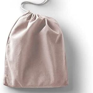 بوناميزون شنطة منتجات قطنية مطبوعة مع رباط، شنطة بقالة قابلة لاعادة الاستخدام، اكياس صديقة للبيئة وقابلة للتحلل البيولوجي، شنطة سفر، شنط تسوق، صديقة للبيئة، قابلة للطي، المقاس: 20×30 سم