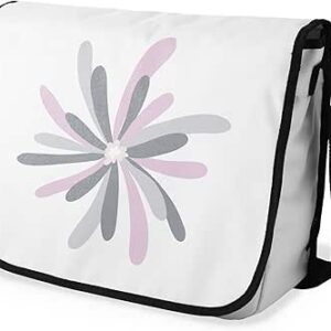 شنطة ماسنجر مدرسية مطبوعة رقمية بحزام اسود للبنات والاولاد من لو جاردين دو لين، شنطة ماسنجر للطلاب، شنط كتف مقاس 29 × 36 سم