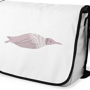 شنطة ماسنجر مدرسية مطبوعة رقمية بحزام اسود للبنات والاولاد من لو جاردين دو لين، شنطة ماسنجر للطلاب، شنط كتف مقاس 29 × 36 سم