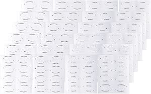 قالب قلم تحديد العيون وظلال 24 قطعة انماط متعددة عين القطة اكسسوارات التجميل لخبراء من النساء والفتيات المبتدئات أسود، من خزنة، لامع