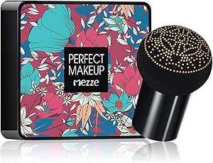 كريم اساس براس فطر ماز من ليليستور، كريم بي بي مرطب وكونسيلر يدوم طويلا مع اسفنجة مكياج على شكل فطر