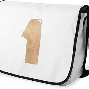 بوناميزون شنطة ماسنجر مدرسية مطبوعة رقميا مع حزام اسود للطلاب، شنطة كروس وشنطة ساعي، شنطة كتف للمدرسة، العودة الى المدرسة، المقاس: 29 × 36 سم