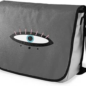 بوناميزون شنطة ماسنجر مدرسية مطبوعة رقميا للطلاب، شنطة كروس بودي وشنطة ساعي، شنطة كتف للمدرسة، العودة الى المدرسة، المقاس: 29 × 36 سم، ألوان متعددة