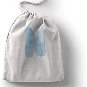 بوناميزون شنطة منتجات قطنية مطبوعة مع رباط، شنطة بقالة قابلة لاعادة الاستخدام، اكياس صديقة للبيئة وقابلة للتحلل البيولوجي، شنطة سفر، شنط تسوق، صديقة للبيئة، قابلة للطي، المقاس: 12×15 سم