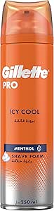 رغوة الحلاقة من جيليت سوبر كولر برو بسعة 250 مل - ايسي كول