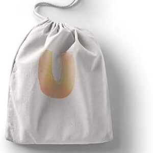 بوناميزون شنطة منتجات قطنية مطبوعة مع رباط، شنطة بقالة قابلة لاعادة الاستخدام، اكياس صديقة للبيئة وقابلة للتحلل البيولوجي، شنطة سفر، شنط تسوق، صديقة للبيئة، قابلة للطي، المقاس: 12×15 سم، قماش