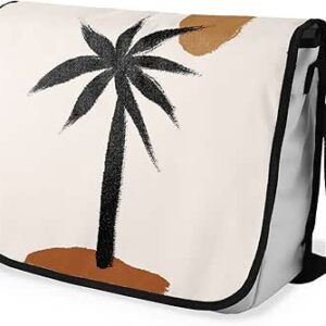 شنطة ماسنجر مدرسية مطبوعة رقمية بحزام اسود للبنات والاولاد من لو جاردين دو لين، شنطة ماسنجر للطلاب، شنط كتف مقاس 29 × 36 سم