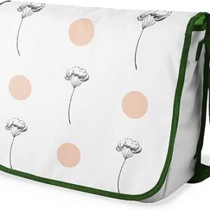 بوناميزون شنطة ماسنجر مدرسية مطبوعة رقميا مع حزام كاكي للطلاب، شنطة كروس وشنطة ساعي، شنطة كتف للمدرسة، العودة الى المدرسة، المقاس: 29 × 36 سم