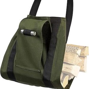 حقيبة حمل كبيرة السعة من قماش الكتان حقيبة التخييم في الداخل