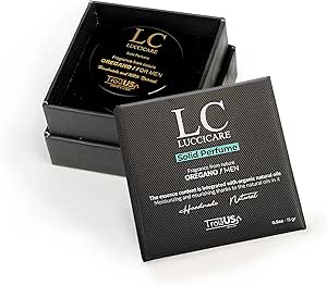 عطر ترويا يو اس كابينيت اند كلوسيت من - كولونيا صلبة للرجال برائحة الاوريجانو 05 اونصة عطور بحجم مناسب للسفر رجالي محمول - شمع يدوي الصنع اوريجانو - 15 غرام