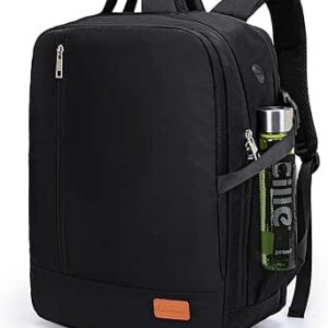 شنطة سفر لمقصورة الطائرة مقاومة للماء تحمل يدويًا مع منفذ شحن USB مُصممة لشنط ريان اير بحجم 40×20×25 سم لتحت المقعد