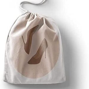 بوناميزون شنطة منتجات قطنية مطبوعة مع رباط، شنطة بقالة قابلة لاعادة الاستخدام، اكياس صديقة للبيئة وقابلة للتحلل البيولوجي، شنطة سفر، شنط تسوق، صديقة للبيئة، قابلة للطي، المقاس: 12×15 سم