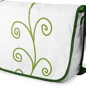 بونامايسون حقيبة مدرسية رسول مطبوعة رقميًا مع حزام كاكي للطلاب ، حقيبة كروس بودي ، حقيبة ساعي ، حقيبة كتف للمدرسة، العودة إلى المدرسة، الحجم: 29 × 36 سم، ألوان متعددة