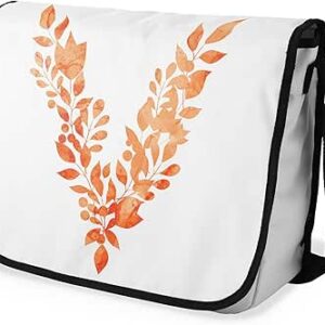 بوناميزون شنطة ماسنجر مدرسية مطبوعة رقميا مع حزام اسود للطلاب، شنطة كروس وشنطة ساعي، شنطة كتف للمدرسة، العودة الى المدرسة، المقاس: 29 × 36 سم