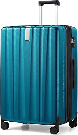 هانكي شنطة امتعة محمولة بعجلات مقاس 14 و16 و20 و24 و29 انش سفر مدمجة من البولي كربونات خفيفة الوزن ومصنوعة