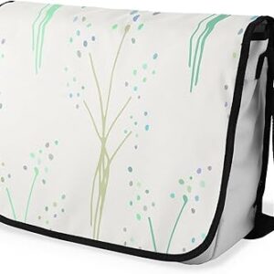 بوناميزون شنطة ماسنجر مدرسية مطبوعة رقميا مع حزام اسود للطلاب، شنطة كروس وشنطة ساعي، شنطة كتف للمدرسة، العودة الى المدرسة، المقاس: 29 × 36 سم