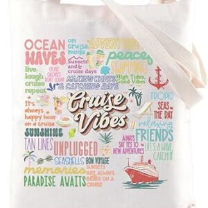 انساينس شنطة يد كبيرة توت للنساء من كروز فايبس، مناسبة كهدية في عطلة نهاية الاسبوع، شنطة كتف للبحارة