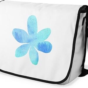 شنطة ماسنجر مدرسية مطبوعة رقمية بحزام اسود للبنات والاولاد من لو جاردين دو لين، شنطة ماسنجر للطلاب، شنط كتف مقاس 29 × 36 سم