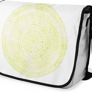 شنطة ماسنجر مدرسية مطبوعة رقمية بحزام اسود للبنات والاولاد من لو جاردين دو لين، شنطة ماسنجر للطلاب، شنط كتف مقاس 29 × 36 سم